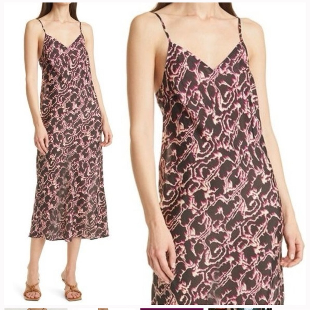 ba&sh silk TYLAN dress